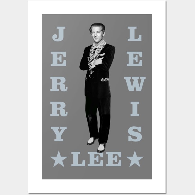 Jerry Lee Lewis Wall Art by PLAYDIGITAL2020